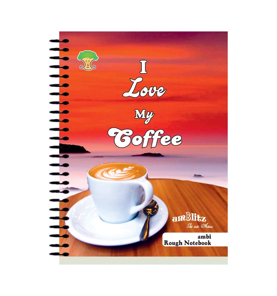 Rough Spiral Notebook · 600 Pages
