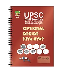 UPSC Answer Writing Notebook